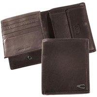 Camel Active Cartera de Piel Vertical Vegas Castaña