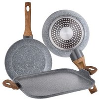 Set 2 Sartenes y Asador Grill Daimiel