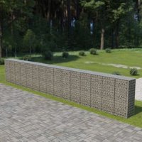 Muro de Gaviones Acero Galvanizado 900x50x150 cm