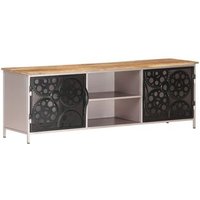 Mueble para TV de madera de mango 120x30x40 cm