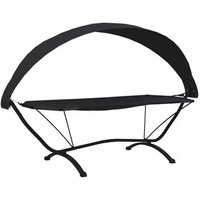 Tumbona de Jardín Vidaxl de Acero y Tela Oxford