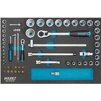 Hazet 163-118/57 Juego de Llaves de Vaso 1/2" y 1/4"