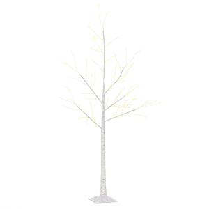 Árbol de Abedul con 210 Luces LED de 150 cm