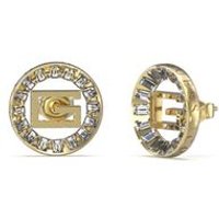 Pendientes Mujer Guess Icon Acero Dorado