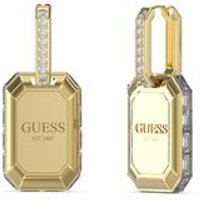 Guess Pendientes Mujer Hashtag Guess De Acero Dorado