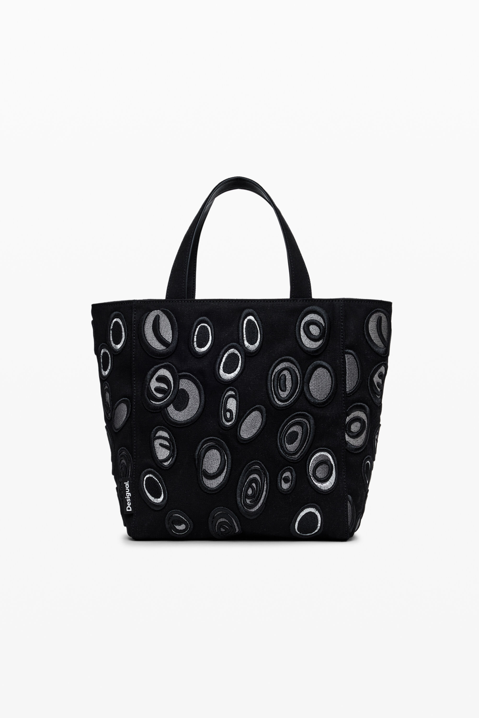 Desigual Bolso Shopper Bordados
