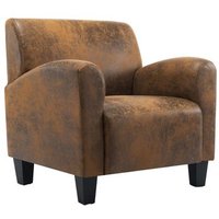 Sillón de ante artificial