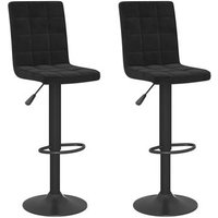 Pack 2 Taburetes de Bar Terciopelo