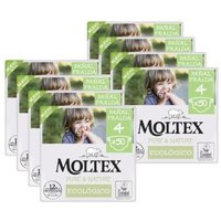 Pack Ahorro Pañales Moltex Pure & Nature T4 400 Uds