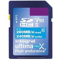 Tarjeta SDHC/XC Integral 128GB UHS-II V90