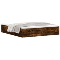 Estructura de Cama Roble 180x200 cm