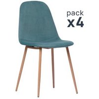 Silla de Comedor Terciopelo Klast Home Nórdico