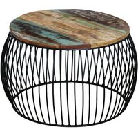 Mesa de Centro Redonda Vidaxl 68x37 cm