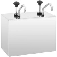 Dispensador de Salsa Inoxidable 2 x 3.5 L