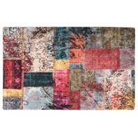 Alfombra Lavable Patchwork Antideslizante 160x230 Cm
