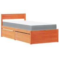 Cama Doble con Cajones Vidaxl 100x200 Cm