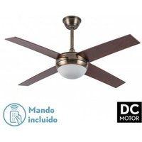 Ventilador DC Ciro 2x27 4 Aspas Reversibles con Remoto y Temporizador