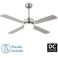 Ventilador 18W DC con Control Remoto, 4 Velocidades y Memoria, Temperatura 3000-6000K