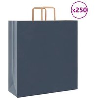 Bolsas De Papel Kraft Con Asas 250 Unidades 45x17x48 Cm Vidaxl