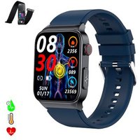 Smartwatch E500 con Detección de Glucosa, Tensión y O2