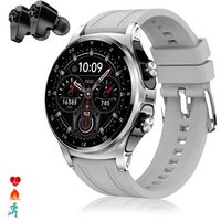 Smartwatch Dam GT66 Multideporte con Auriculares TWS 5.1 Integrados