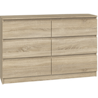 Cómoda Malwa M6/120 Roble Sonoma