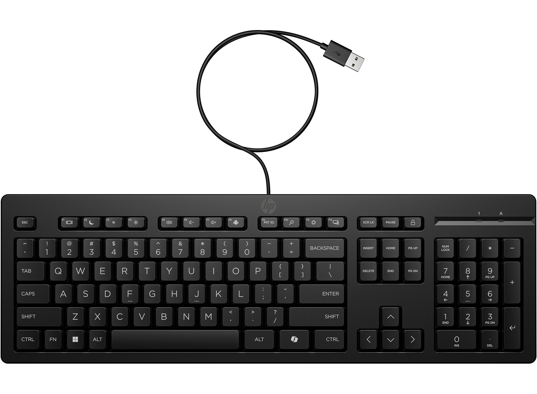 Teclado HP 125 con Cable