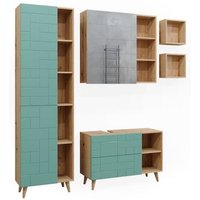Conjunto De Muebles De Baño Vicco Rudi 5 Piezas