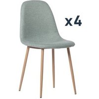 Pack 4 Sillas Tapizadas Elegance Klast Home