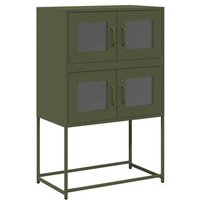 Aparador De Acero 68x39x107 Cm