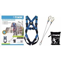 Tractel Kit Arnés + Doble Elemento De Amarre