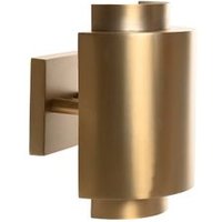 Lámpara Aplique Acero Patinado 16x21x28 Mate