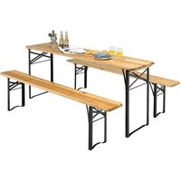 Mesa y Banco de Picnic Costway 177 x 46 x 75 cm