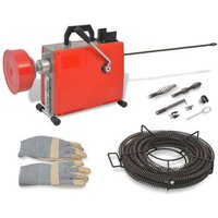 Máquina de limpieza de tuberías 250 W (15×16 mm, 4,5×9,5 mm)