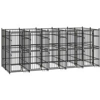 Perrera de exterior Vidaxl 9,22 m²