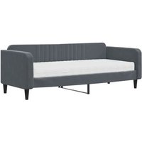 Sofá Cama con Colchón de Terciopelo 90x200 cm Vidaxl