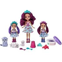 Muñeca Enchantimals Ottavia Otter Y Su Familia