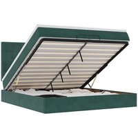 Estructura de Cama Otomana Colchones Terciopelo V4277 200 x 200 cm