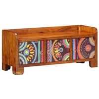 Banco de Zapatos de Madera de Acacia 90x35x40 Cm