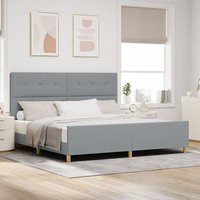 Estructura de Cama 200x200 cm Tela V8006