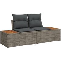 Conjunto de Sofá de Jardín Rattan de 8 Piezas