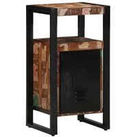 Armario de Baño 40x35x75 cm Madera Sólida Recuperada