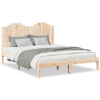 Cama de Madera Maciza 160x210 Cm