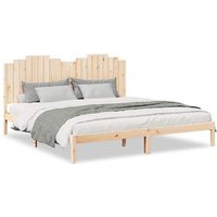 Cama Extralarga de Madera Maciza 200x220 cm V4817