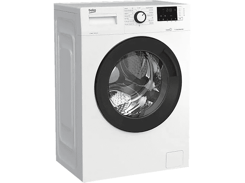 Lavadora Beko WRA 9714 XW DR 9 kg 1400 rpm con Autodosificación y Motor Inverter