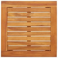 Conjunto de Bistró de Jardín de 3 Piezas de Acacia