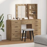 Set De Tocador De 3 Piezas Con Led