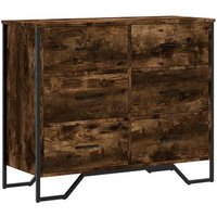 Cajonera De Madera Roble Ahumado