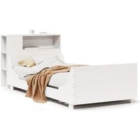 Estructura de Cama de Madera de Pino V5731 90x200 cm