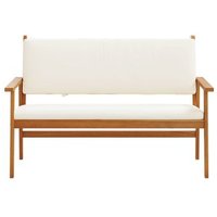 Banco de Jardín de Madera Maciza de Acacia